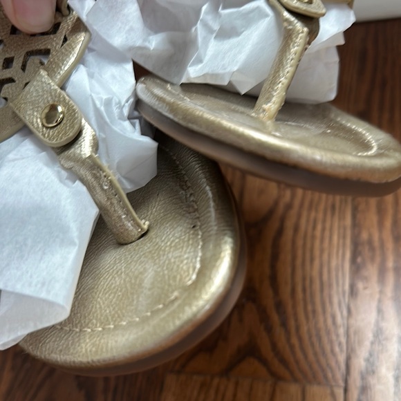 Gold ladies Cato Sandals size 9 - Picture 5 of 13